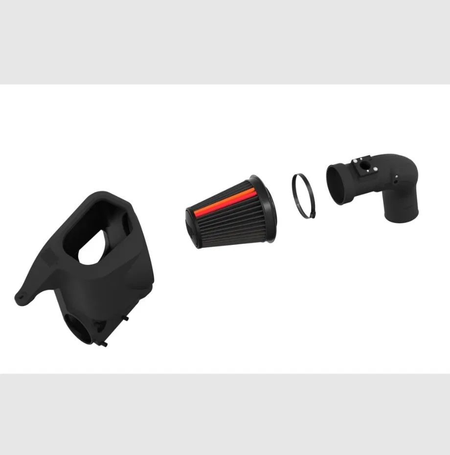 50-1592D – K&N FILTER Cold Air Intake, Black Polyethylene Tube Black Dryflow Filter With Airbox - view 3